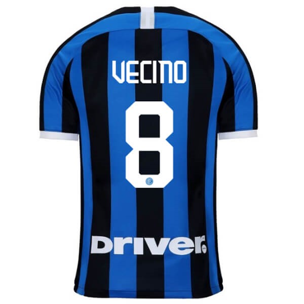 Camiseta Inter Milan NO.8 Vecino Primera equipo 2019-20 Azul
